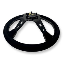 Load image into Gallery viewer, 350mm Steering Wheel + Short Hub Adapter Kit For Mazda Miata RX-7 RX-8 MX-3 MX-6