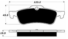 Load image into Gallery viewer, Porterfield Brake Pads for 2007 MINI Convertible