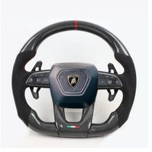 Load image into Gallery viewer, Full Custom Carbon Fiber Steering Wheel for Lamborghini Urus