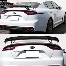 Load image into Gallery viewer, 2018-2021 Kia Stinger Rear Trunk Spoiler Wing Deck Lid Carbon Fiber CF