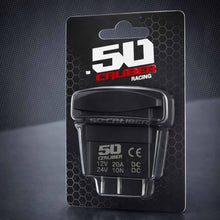 Load image into Gallery viewer, Waterproof Rocker Switch 12v ON/Off, LED Backlit with Etched Design w/Toggle Switch 12v - UTV, Auto, Boat 20A Variation