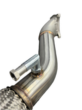 Load image into Gallery viewer, SPDZ1 K Series Megaphone Header Downpipe 12-15 Civic Si FG &amp; 13-15 Acura ILX Cast Bellmouth