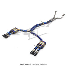 Load image into Gallery viewer, Titanium Valved Catback Exhaust System for Audi B9 S4 S5