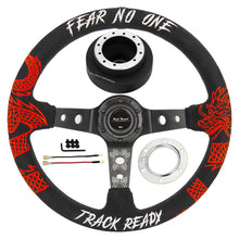 Load image into Gallery viewer, Track Ready 350mm Steering Wheel + Hub Adapter Kit For BMW E46 M3 316 318 320 323 325 328 330