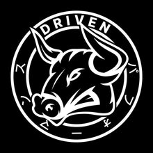 Load image into Gallery viewer, Bull Boost Driven Vinyl Window Sticker