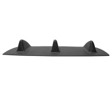 Load image into Gallery viewer, Universal 14" x 6" Ikon Style Matte Black Rear Bumper Lip Diffuser ABS