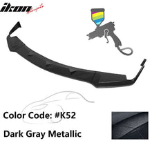 Load image into Gallery viewer, 2014-2017 Infiniti Q50 Q50S Sport Model Painted Front Bumper Lip ABS