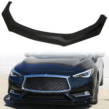 Load image into Gallery viewer, 2017-2018 Infiniti Q60 V4 Style Front Bumper Lip - PU