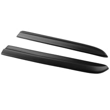 Load image into Gallery viewer, 2012-2014 Dodge Charger SRT8 Matte Black Rear Bumper Lip Aprons PP