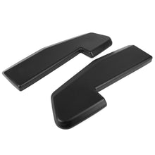 Load image into Gallery viewer, Universal V1 Style Matte Black 2PCS Rear Bumper Lip Splitters Guard PP