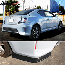 Load image into Gallery viewer, 2014-2016 Scion TC Unpainted Rear Bumper Diffuser Lip Splitters PU