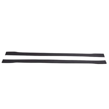 Load image into Gallery viewer, 78"x3" Universal Side Skirt Extension Flat Bottom Lip Rocker Panel