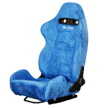 Load image into Gallery viewer, Miami Blue Universal Adjustable Black Luxury Racing SR3 Style Alcantara Seat