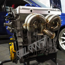 Load image into Gallery viewer, B Series AC PS Compatible T3 Turbo Manifold GSR B16 B18 B20 For Civic EG EK DC2