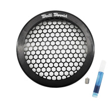 Load image into Gallery viewer, Black Billet 4" Inch Turbo Inlet Guard Velocity Stack Adapter Bellmouth Intake Hex