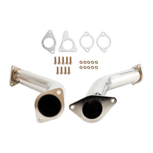 Load image into Gallery viewer, SPDZ1 16-23 Infiniti Q50 Q60 3.0T Twin Turbo Lower Downpipes VR30DDTT Q50 Q60 400Z VR30