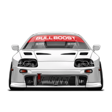 Load image into Gallery viewer, Bull Boost Vinyl Window Banner - Modern