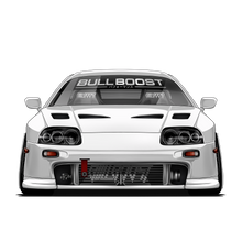 Load image into Gallery viewer, Bull Boost Vinyl Window Banner - Modern