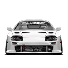 Load image into Gallery viewer, Bull Boost Vinyl Window Banner - Modern