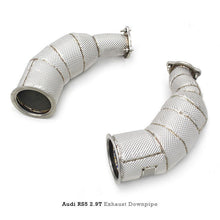 Load image into Gallery viewer, Catted High Flow 304 Stainless Exhaust Downpipe for Audi RS5 2.9T