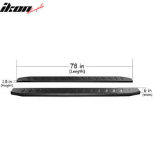 Load image into Gallery viewer, 1999-2018 Chevy Silverado GMC Sierra Extended Cab Side Step Bars Pair