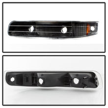 Load image into Gallery viewer, SPYDER Xtune Chevy Silverado 99-02 Amber Reflector Bumper Lights Black CBL-JH-CS99-AM-BK 5064271