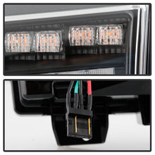 Load image into Gallery viewer, Spyder Jeep Wrangler 2018-2019 (Halogen Model Only) LED Front Bumper Lights - Seq. Signal - Black 5086785