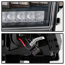 Load image into Gallery viewer, Spyder Jeep Wrangler 2018-2019 (Halogen Model Only) LED Front Bumper Lights - Seq. Signal - Black 5086785