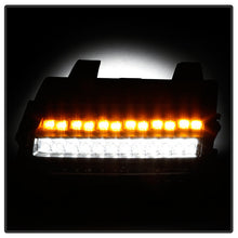 Load image into Gallery viewer, Spyder Jeep Wrangler 2018-2019 (Halogen Model Only) LED Front Bumper Lights - Seq. Signal - Black 5086785