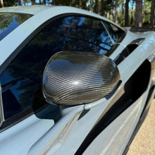 Load image into Gallery viewer, Dry Carbon Fiber Side Mirror Cover Caps for McLaren 540C 570S 570GT