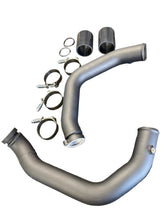 Load image into Gallery viewer, SPDZ1 Aluminum Charge Pipe Upgrade Kit | BMW M3, M4 &amp; M2 Competition S55 | F80 F82 F83 F87 | 2015-2020 | Black