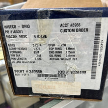 Load image into Gallery viewer, JE Pistons Mazda FS Piston Set 3.2874 Bore 1.175 Compression Height
