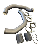 Load image into Gallery viewer, SPDZ1 Aluminum Charge Pipe Upgrade Kit | BMW M3, M4 &amp; M2 Competition S55 | F80 F82 F83 F87 | 2015-2020 | Black