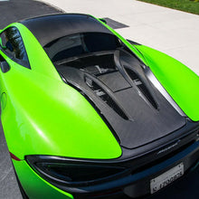 Load image into Gallery viewer, Dry Carbon Fiber Rear Engine Decklid Cover for McLaren 540 570S 570GT