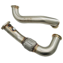 Load image into Gallery viewer, K Series Sidewinder Turbo K20 K24 Honda Acura K Swap EG EK Civic Down Pipe Manifold