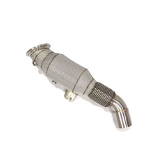 Load image into Gallery viewer, High Flow T304 Stainless Exhaust Downpipe for Toyota Supra A90 BMW G20 G29 M340i 3.0T