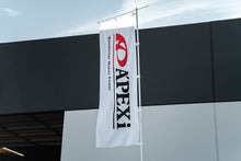 Load image into Gallery viewer, Apexi A'PEXi "Knowledge Makes Power" Nobori Flag - Limited Edition *Discontinued
