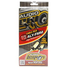 Load image into Gallery viewer, Audio Legion ALY-FMM | 1 ft RCA Adapter Cable - 1 Female to 2 Male