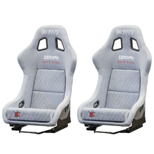 Load image into Gallery viewer, Nardo Gray Bull Boost Adjustable Racing Lowered Ultra Max Bucket Seat with Slider Rails