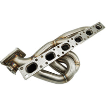 Load image into Gallery viewer, BMW E36 E46 E39 Tubular Top Mount Turbo Manifold T3 T4 Flange 44mm Wastegate