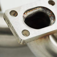 Load image into Gallery viewer, BMW E36 E46 E39 Tubular Top Mount Turbo Manifold T3 T4 Flange 44mm Wastegate