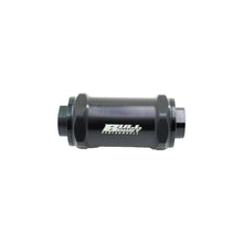 Load image into Gallery viewer, AN6 AN8 AN10 Inline Fuel Filter E85 Ethanol With 100 Micron Stainless Steel BLACK