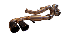 Load image into Gallery viewer, SPDZ1 Catback Exhaust For Chevrolet Corvette C8 2020+ Black Tips 6.2L V8 3" Race Series