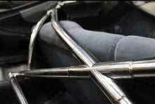 Load image into Gallery viewer, Polished Tubular Multipoint Crossbar X-Bar For Honda Civic EK9 EK4 EK3 1996-2000