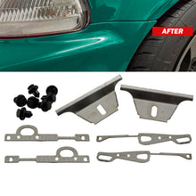 Load image into Gallery viewer, Front &amp; Rear Bumper Lifts For Honda Civic EK Hatchback With Hardware US Hatch