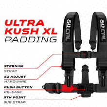 Load image into Gallery viewer, 2" &amp; 3" 4pt &amp; 5pt Elite Series Race Latch "EZ" Adjust Harness