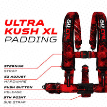 Load image into Gallery viewer, 2" &amp; 3" 4pt &amp; 5pt Elite Series Race Latch "EZ" Adjust Harness
