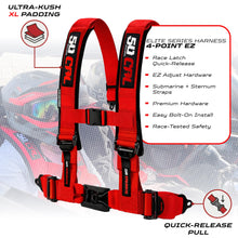 Load image into Gallery viewer, 2" &amp; 3" 4pt &amp; 5pt Elite Series Race Latch "EZ" Adjust Harness