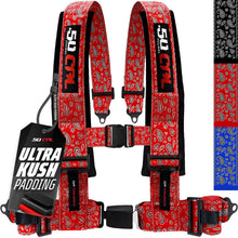 Load image into Gallery viewer, Elite Series 2" &amp; 3" 4 point Harness with push button release
