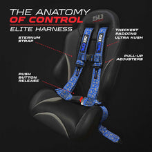 Load image into Gallery viewer, Elite Series 2" &amp; 3" 4 point Harness with push button release